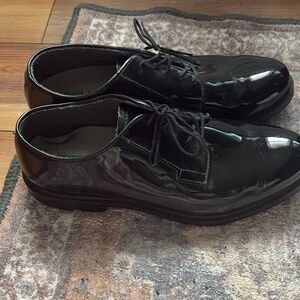 Bates Men's High Shine Duty Oxford Uniform Dress Shoe